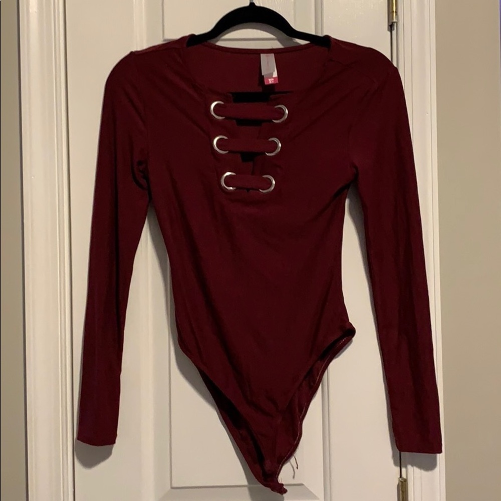 Wine Bodysuit